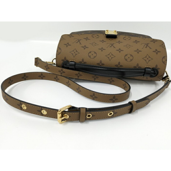 Louis Vuitton Pochette Metis MM Monogram Reverse Handbag - Picture 4 of 9